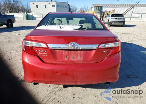 2012 Toyota Camry Se из США, поврежденный, VIN 4T1BK1FK6CU507821